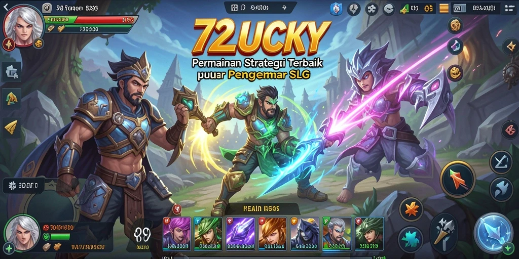 Gameplay 72LUCKY yang menegangkan dan penuh strategi.