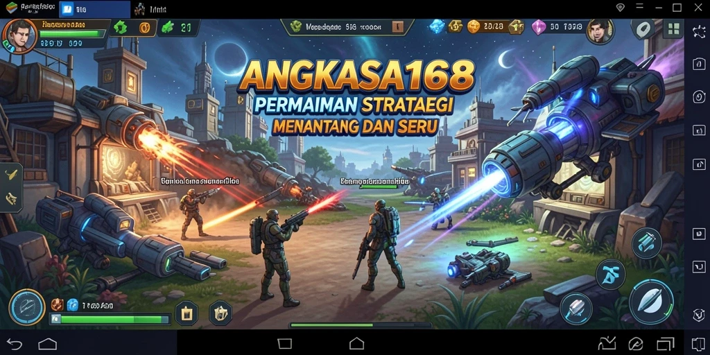 Gameplay menantang di ANGKASA168 yang menampilkan taktik dan strategi.