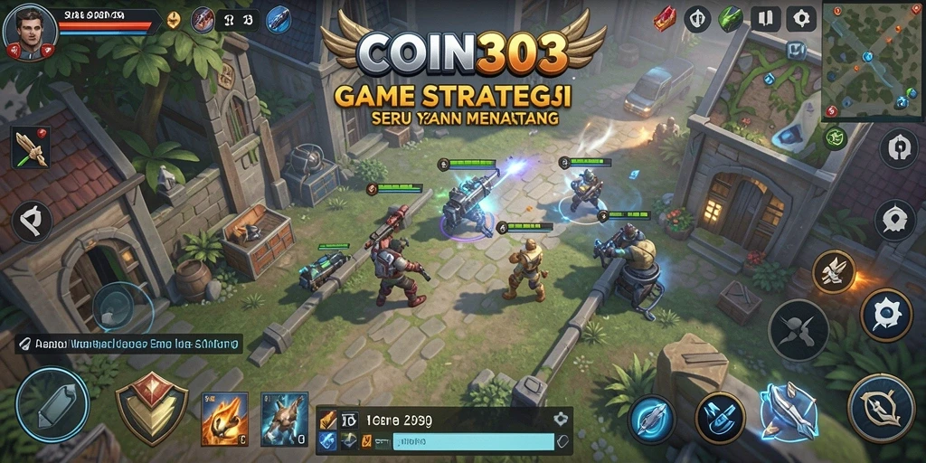 Tangkapan layar dari gameplay seru COIN303.