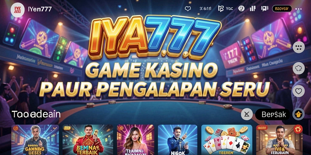 Screenshot gameplay IYA777 menampilkan aksi seru dalam permainan Kasino.
