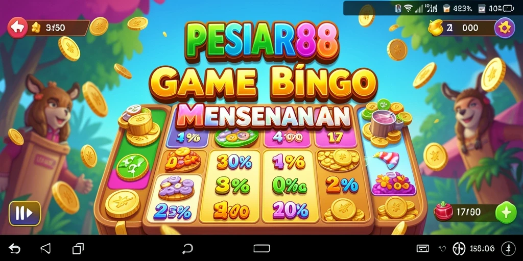 Tampilan gameplay seru di PESIAR88 yang penuh warna.