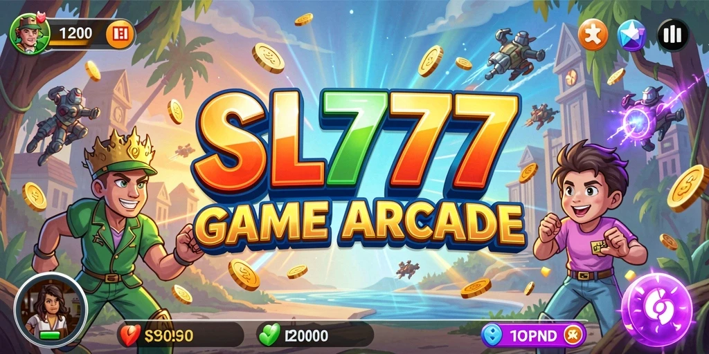 Tangkapan layar gameplay SL777 dengan aksi seru dalam game Arcade.
