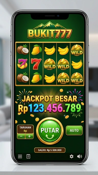 Proses unduh aplikasi di bukit777 yang cepat.